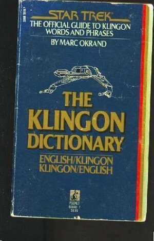 The Klingon Dictionary by Marc Okrand