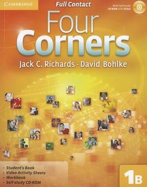 Four Corners Level 1 Full Contact B with Self-Study CD-ROM by David Bohlke, Jack C. Richards