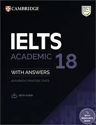 Cambridge IELTS 18 Academic by Cambridge University Press