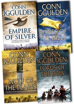 Conn Iggulden Conqueror Series, 4 Books Collection by Conn Iggulden