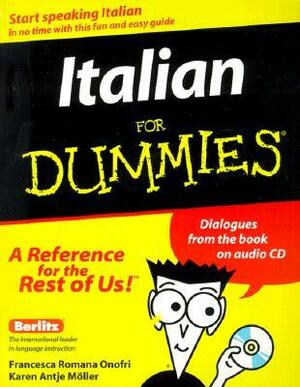 Italian for Dummies by Karen Antje Möller, Francesca Romana Onofri