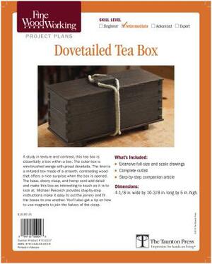 Fine Woodworking's Dovetails Teas Box Plan by Michael Pekovich