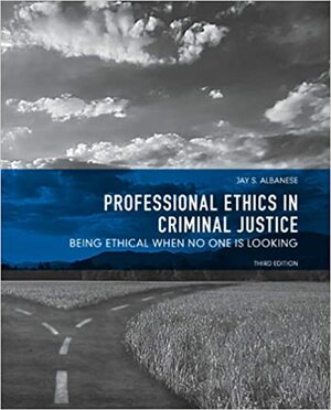 Professional Ethics in Criminal Justice: Being Ethical When No One Is Looking by Jay S. Albanese