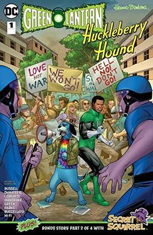 Green Lantern/Huckleberry Hound Special (2018) #1 by Ande Parks, Mark Russell, Sami Basri, Rick Leonardi, Tom Mandrake, Steve Buccellato, Paul Mounts, Dan Green, Hi-Fi, J.M. DeMatteis