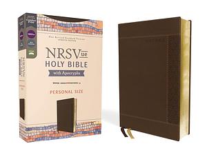 NRSVue Holy Bible with Apocrypha, Personal Size, Comfort Print [Brown] by Zondervan