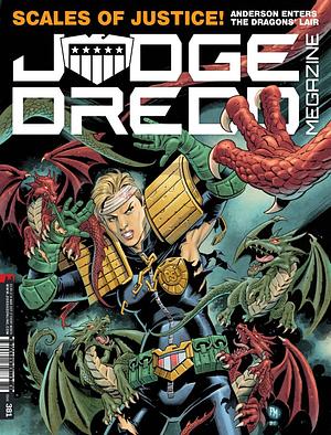 Judge Dredd Megazine 381 by Dan Abnett, Rory McConville, Alan Grant, Michael Carroll