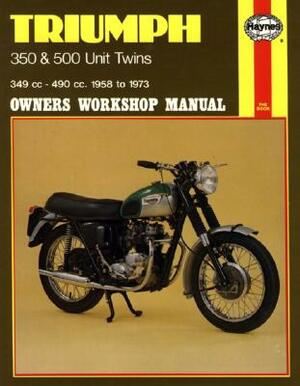 Triumph 350 and 500 Unit Twins Owners Workshop Manual, No. 137: '58-'73 by John Haynes