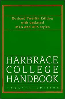 Harbrace handbook of English by John Cunyus Hodges