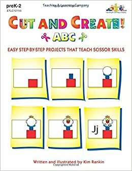 Cut and Create! ABC (Reproducible Book) by Kim Rankin