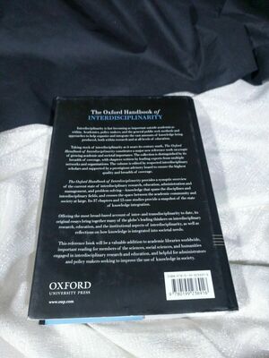 The Oxford Handbook of Interdisciplinarity by Carl Mitcham, Robert Frodeman, Julie Thompson Klein