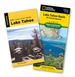 Best Easy Day Hiking Guide and Trail Map Bundle: Lake Tahoe by Tracy Salcedo