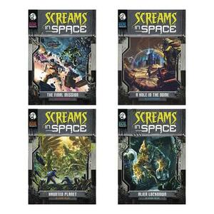 Michael Dahl Presents: Screams in Space 4D by Ailynn Collins, Steve Brezenoff