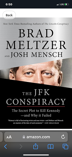 The JFK Conspiracy: The Secret Plot to Kill Kennedy—and Why It Failed by Brad Metzer