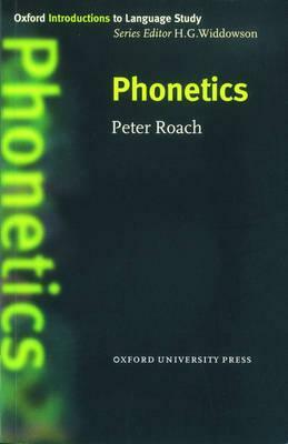 Phonetics by Peter Roach, H. G. Widdowson