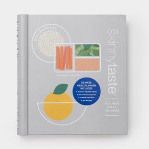 The Skinnytaste Ultimate Meal Planner: 52-Week Meal Planner with 35+ Recipes, a 12-Week Meal Plan, Tear-Out Grocery Lists, and Tools for Healthy Habits by Heather K. Jones R.D., Gina Homolka