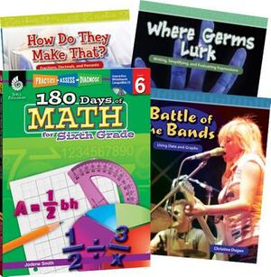 Learn-At-Home: Math Bundle Grade 6 by Pam Dase, Lori Barker, Jodene Lynn Smith