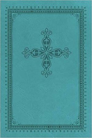 KJV, UltraSlim Bible, Imitation Leather, Turquoise, Red Letter Edition by 