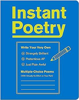 Knock Knock Instant Poetry Journal by Knock Knock