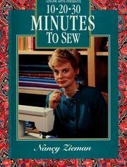 10-20-30 Minutes to Sew by Nancy Zieman