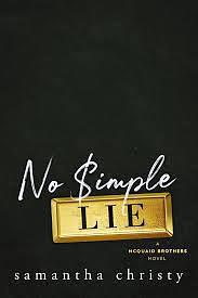 No Simple Lie by Samantha Christy, Samantha Christy