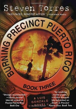 Burning Precinct Puerto Rico by Steven Torres