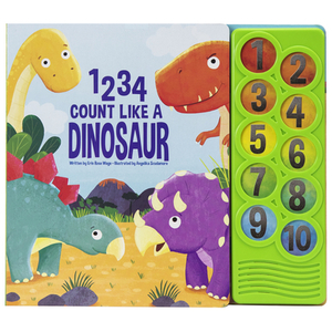 1 2 3 4 Count Like a Dinosaur by Erin Rose Wage