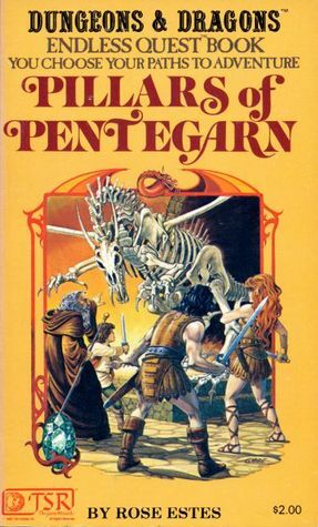 Pillars of Pentegarn by Harry J. Quinn, Rose Estes, Larry Elmore