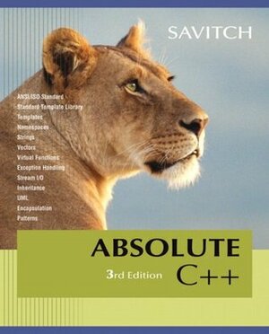 Absolute C++ by Walter J. Savitch