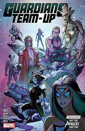 Guardians Team-Up #2 by Katie Kubert, Brian Michael Bendis, Stéphane Roux, Arthur Adams, Jay Leisten