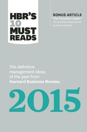 HBR's 10 Must Reads 2015 by Harvard Business Review