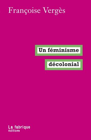 Un féminisme décolonisé by Françoise Vergès