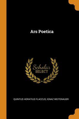 Ars Poetica by Ignaz Weitenauer, Quintus Horatius Flaccus