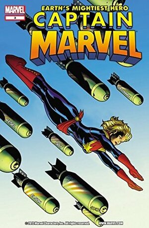 Captain Marvel (2012-2013) #3 by Dexter Soy, Joe Caramagna, Kelly Sue DeConnick, Javier Rodriguez, Richard Elson, Wil Quintana, Karl Kesel