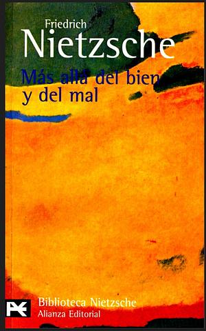 Más allá del bien y del mal by Friedrich Nietzsche