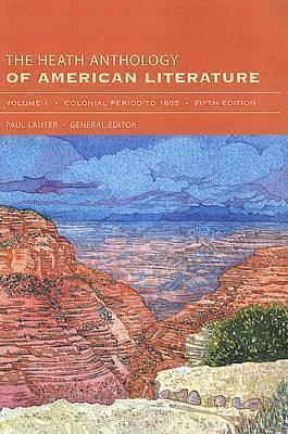 Anthology of American Literature, Custom Publication: 1 by Paul Lauter, Paul Lauter