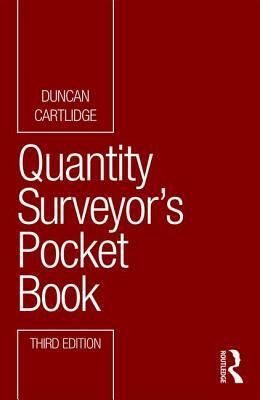 Quantity Surveyor's Pocket Book by Duncan Cartlidge