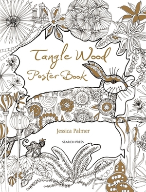 Tangle Wood Collector's Art Edition: 20 drawings to colour & keep by Jessica Palmer