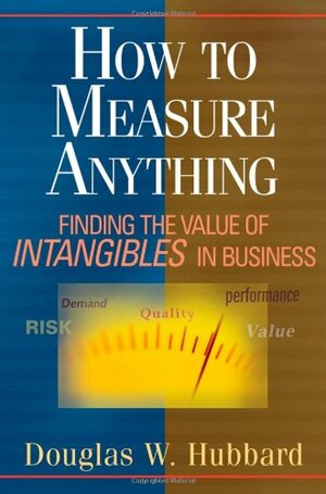 How to Measure Anything: Finding the Value of Intangibles in Business by Douglas W. Hubbard