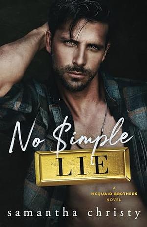 No Simple Lie by Samantha Christy