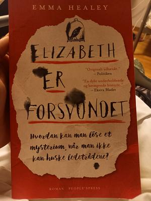 Elizabeth er forsvundet by Emma Healey