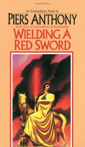 Wielding a Red Sword by Piers Anthony