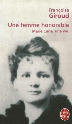 Une Femme Honorable by Françoise Giroud