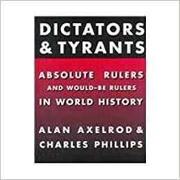 Dictators & Tyrants: Absolute Rulers and Would-Be Rulers in World History by Alan Axelrod, Charles Phillips