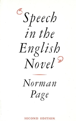 Speech in the English Novel by Norman Page