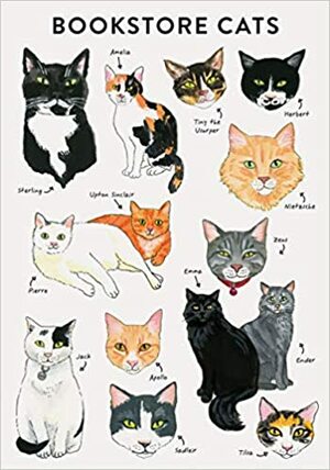 Bibliophile Flexi Journal: Bookstore Cats: by Jane Mount