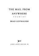 The Mail from Anywhere: Poems by Brad Leithauser