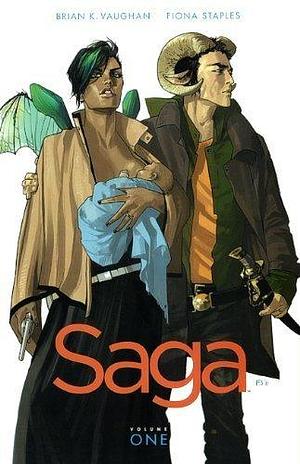 Saga, Vol. 1 (Turtleback School & Library Binding Edition) by Vaughan, Brian K.(October 23, 2012) Library Binding by Brian K. Vaughan, Brian K. Vaughan