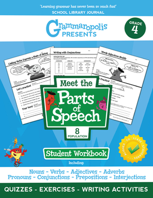 Grammaropolis: The Parts of Speech Workbook, Grade 4 by Coert Voorhees