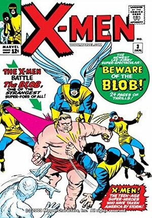 Uncanny X-Men (1963-2011) #3 by Artie Simek, Stan Lee, Jack Kirby, Paul Reinman