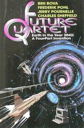 Future Quartet by Frederik Pohl, Jerry Pournelle, Ben Bova, Vincent DiFate, Charles Sheffield